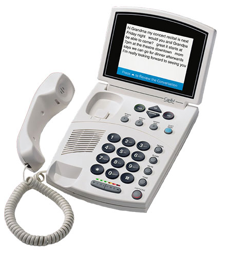 AT&T Advanced TTY 8840 Desktop Telephone For Hearing Impaired 